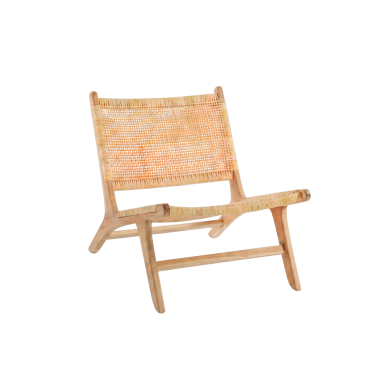 Zen Rattan Lounge Chair